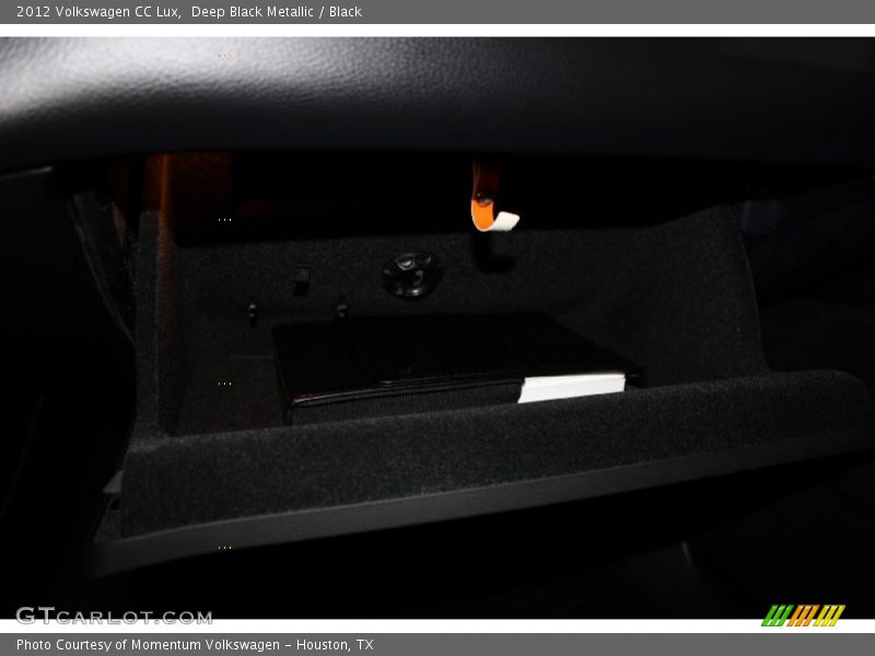 Deep Black Metallic / Black 2012 Volkswagen CC Lux