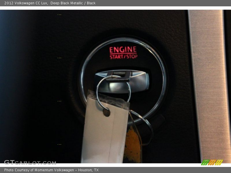 Deep Black Metallic / Black 2012 Volkswagen CC Lux