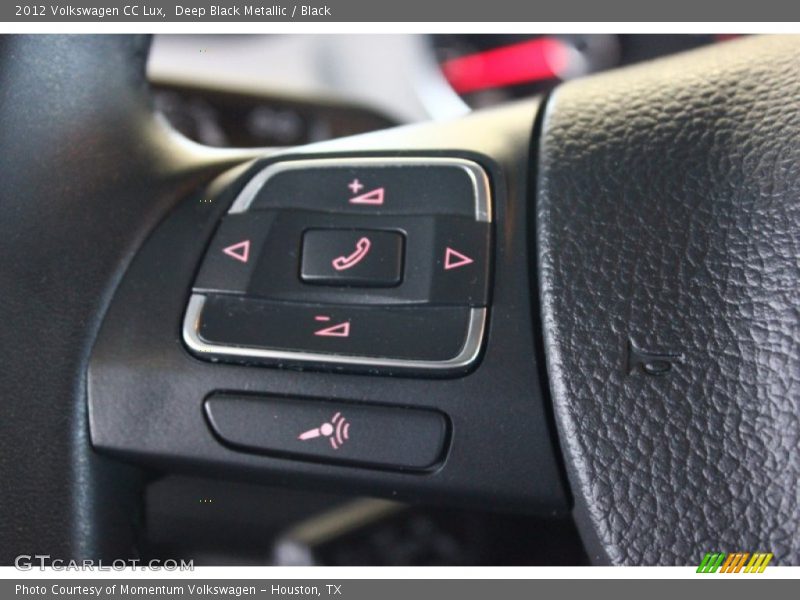 Deep Black Metallic / Black 2012 Volkswagen CC Lux