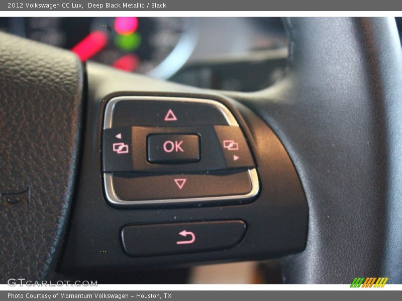 Deep Black Metallic / Black 2012 Volkswagen CC Lux