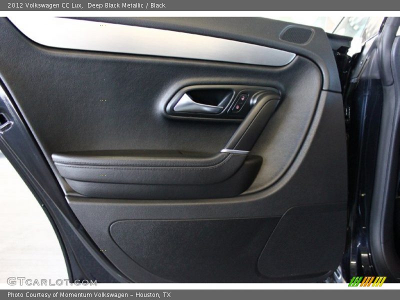Deep Black Metallic / Black 2012 Volkswagen CC Lux