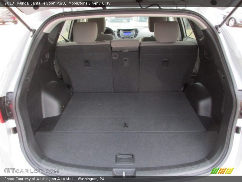 Moonstone Silver / Gray 2013 Hyundai Santa Fe Sport AWD