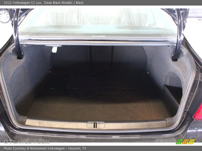 Deep Black Metallic / Black 2012 Volkswagen CC Lux