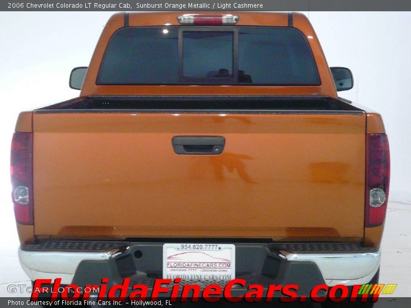 Sunburst Orange Metallic / Light Cashmere 2006 Chevrolet Colorado LT Regular Cab