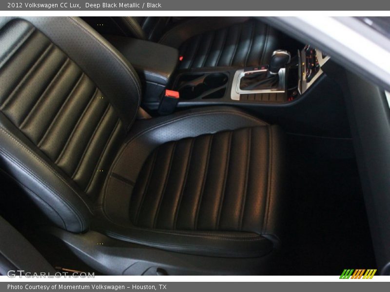 Deep Black Metallic / Black 2012 Volkswagen CC Lux