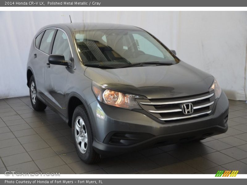 Polished Metal Metallic / Gray 2014 Honda CR-V LX