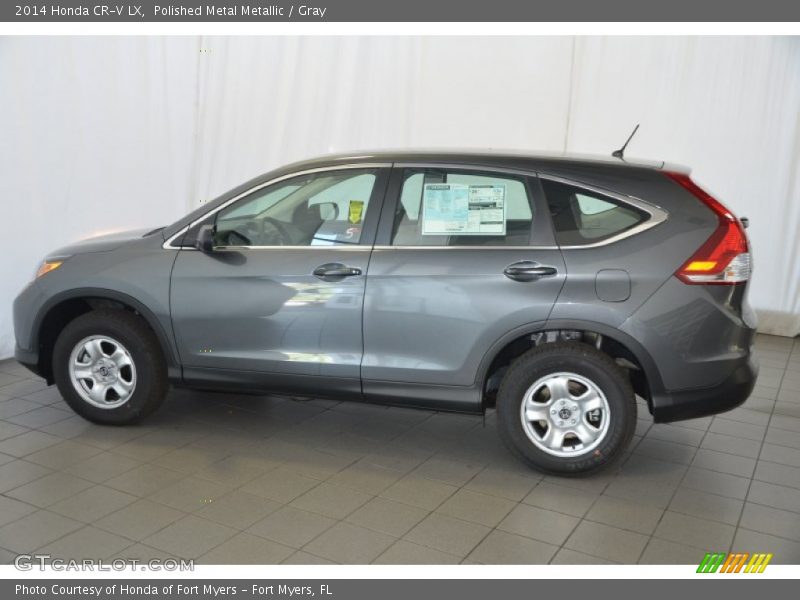 Polished Metal Metallic / Gray 2014 Honda CR-V LX