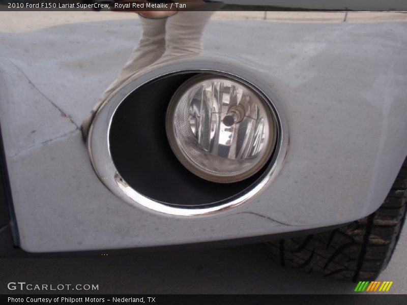 Royal Red Metallic / Tan 2010 Ford F150 Lariat SuperCrew
