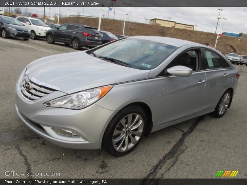 Radiant Silver / Gray 2011 Hyundai Sonata SE 2.0T