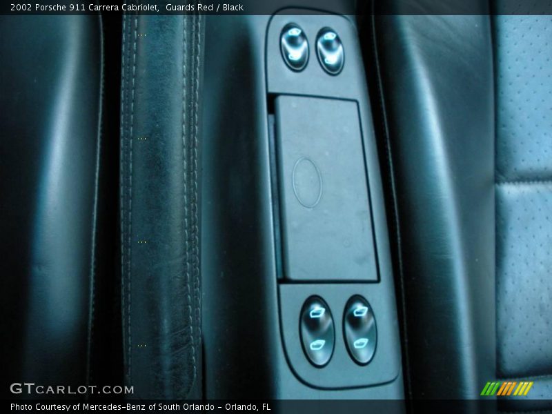 Guards Red / Black 2002 Porsche 911 Carrera Cabriolet