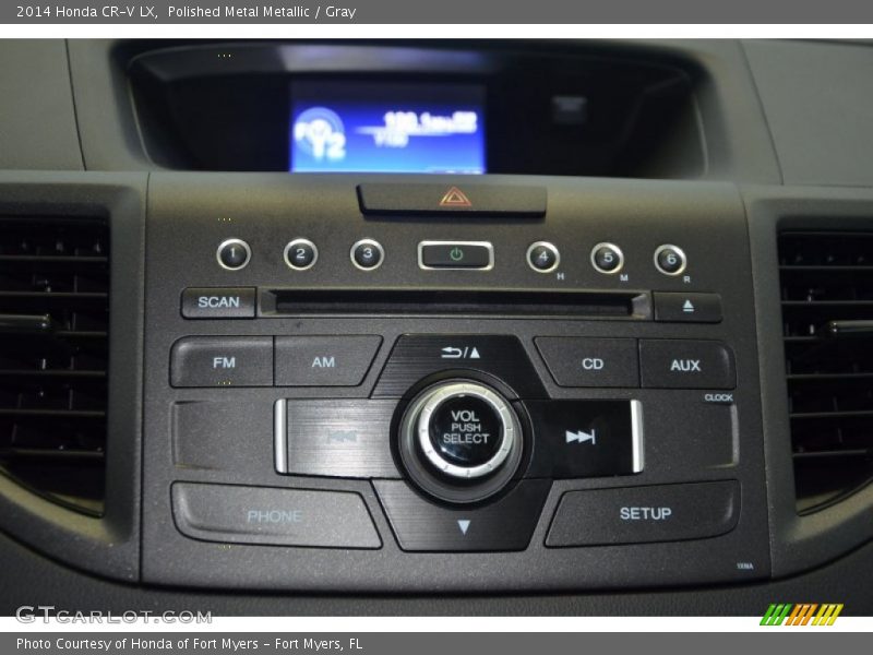 Polished Metal Metallic / Gray 2014 Honda CR-V LX