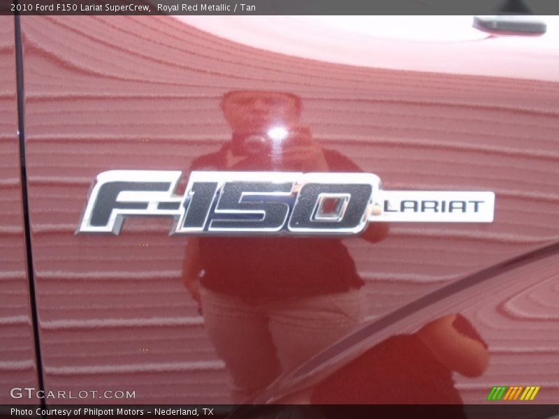 Royal Red Metallic / Tan 2010 Ford F150 Lariat SuperCrew