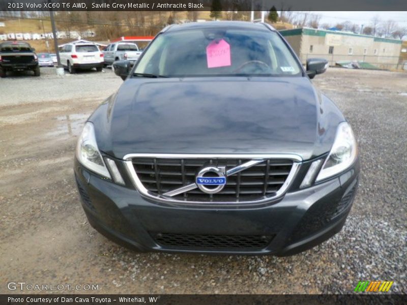Saville Grey Metallic / Anthracite Black 2013 Volvo XC60 T6 AWD