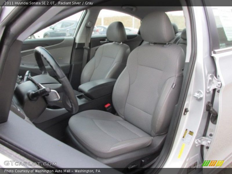 Radiant Silver / Gray 2011 Hyundai Sonata SE 2.0T