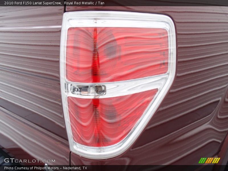 Royal Red Metallic / Tan 2010 Ford F150 Lariat SuperCrew