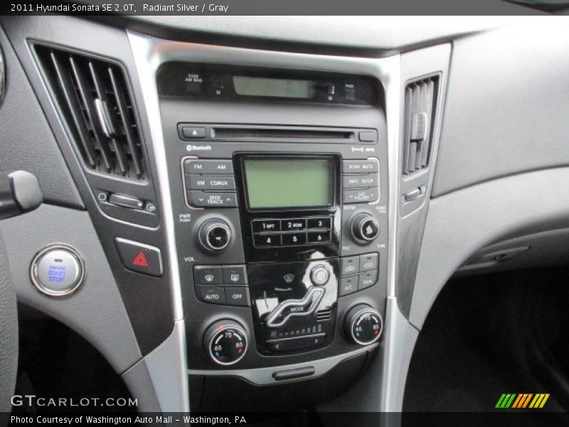 Radiant Silver / Gray 2011 Hyundai Sonata SE 2.0T