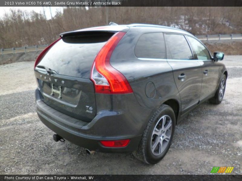 Saville Grey Metallic / Anthracite Black 2013 Volvo XC60 T6 AWD