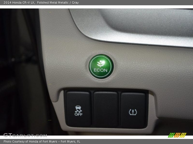 Polished Metal Metallic / Gray 2014 Honda CR-V LX