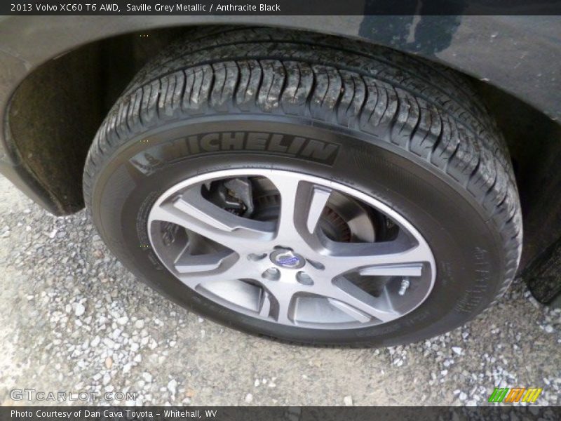 Saville Grey Metallic / Anthracite Black 2013 Volvo XC60 T6 AWD