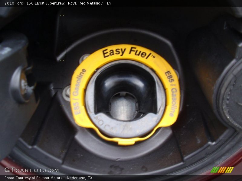 Royal Red Metallic / Tan 2010 Ford F150 Lariat SuperCrew