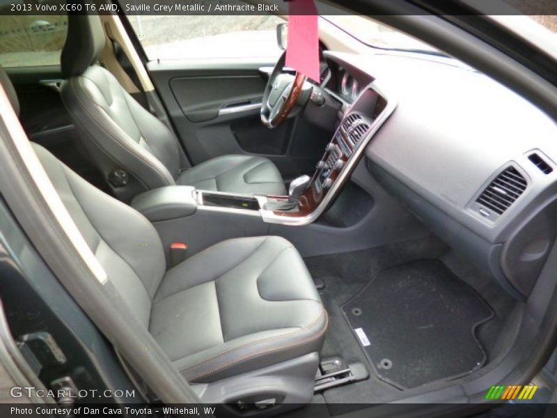 Saville Grey Metallic / Anthracite Black 2013 Volvo XC60 T6 AWD