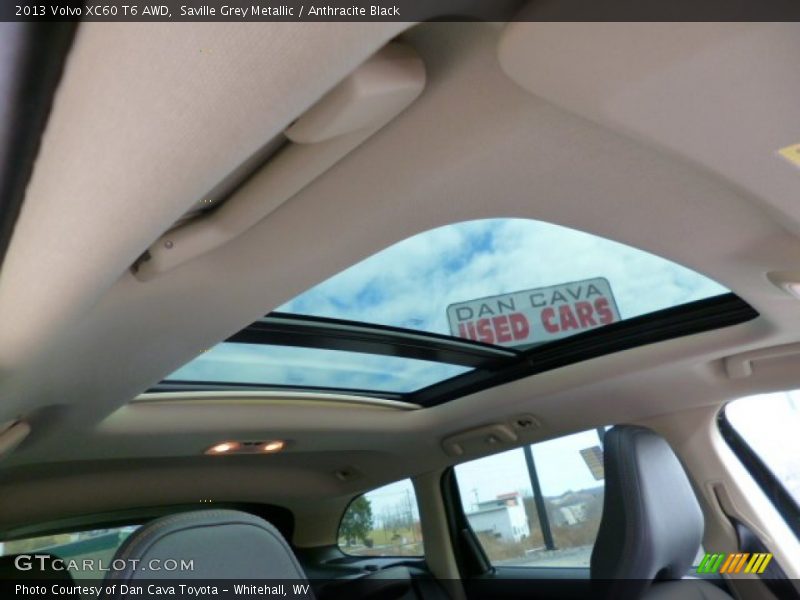 Saville Grey Metallic / Anthracite Black 2013 Volvo XC60 T6 AWD