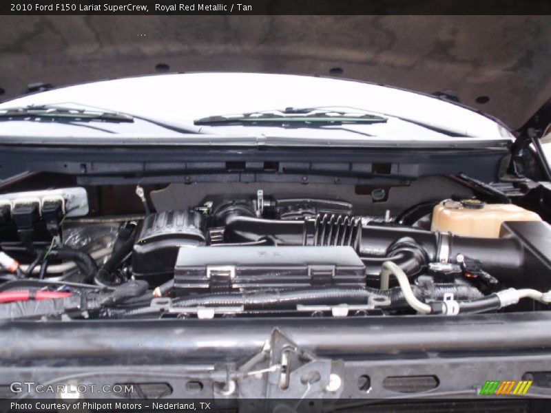 Royal Red Metallic / Tan 2010 Ford F150 Lariat SuperCrew