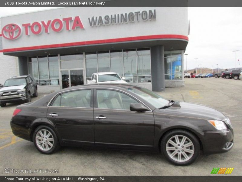 Cocoa Bean Metallic / Ivory 2009 Toyota Avalon Limited
