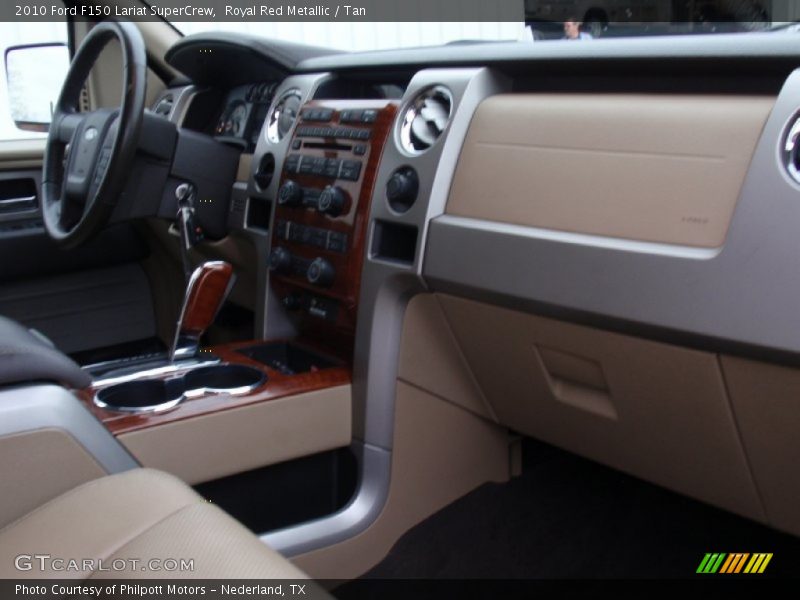 Royal Red Metallic / Tan 2010 Ford F150 Lariat SuperCrew