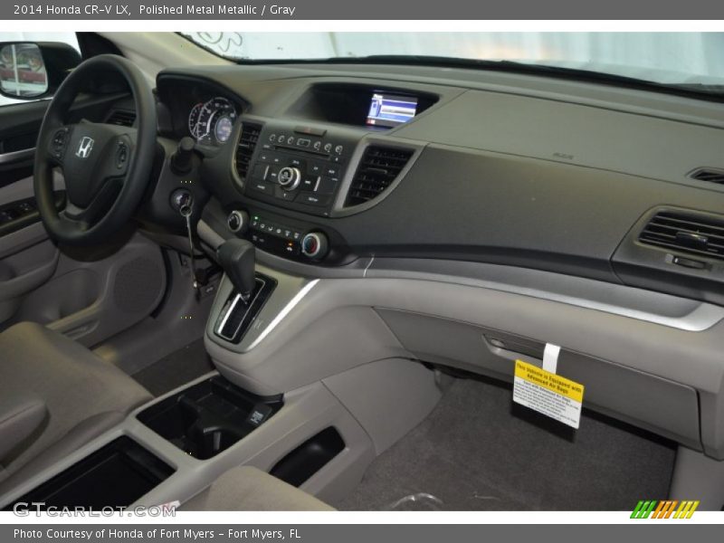 Polished Metal Metallic / Gray 2014 Honda CR-V LX