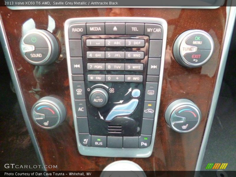 Saville Grey Metallic / Anthracite Black 2013 Volvo XC60 T6 AWD