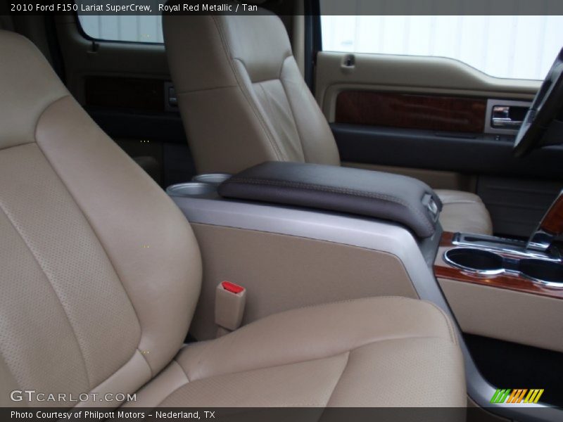 Royal Red Metallic / Tan 2010 Ford F150 Lariat SuperCrew