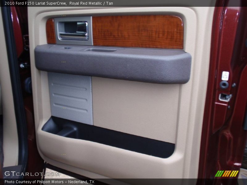 Royal Red Metallic / Tan 2010 Ford F150 Lariat SuperCrew