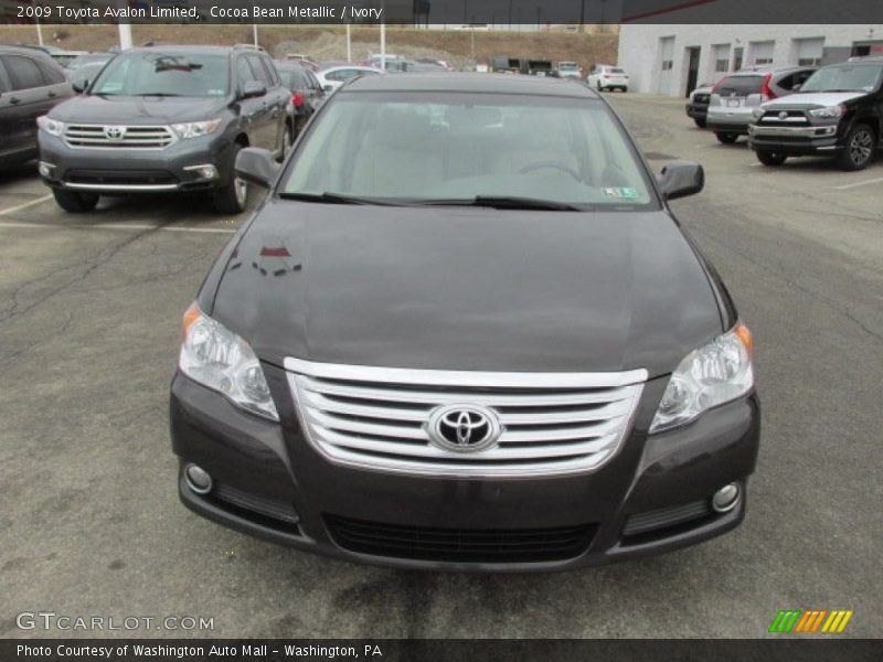 Cocoa Bean Metallic / Ivory 2009 Toyota Avalon Limited