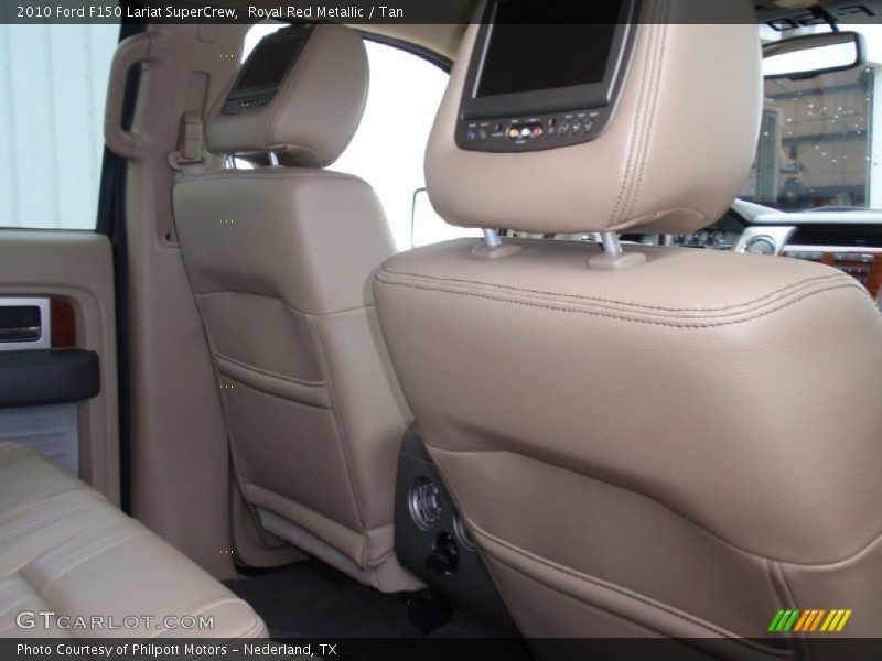 Royal Red Metallic / Tan 2010 Ford F150 Lariat SuperCrew