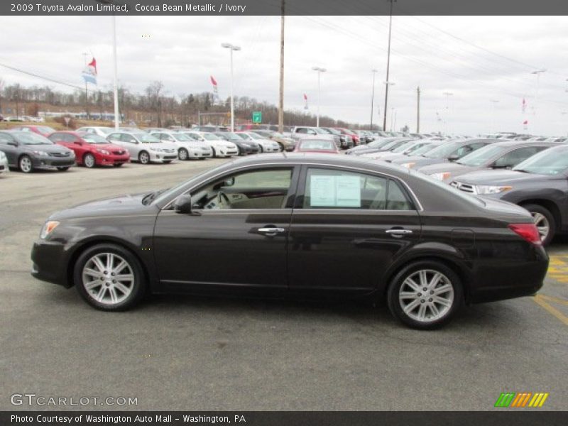Cocoa Bean Metallic / Ivory 2009 Toyota Avalon Limited