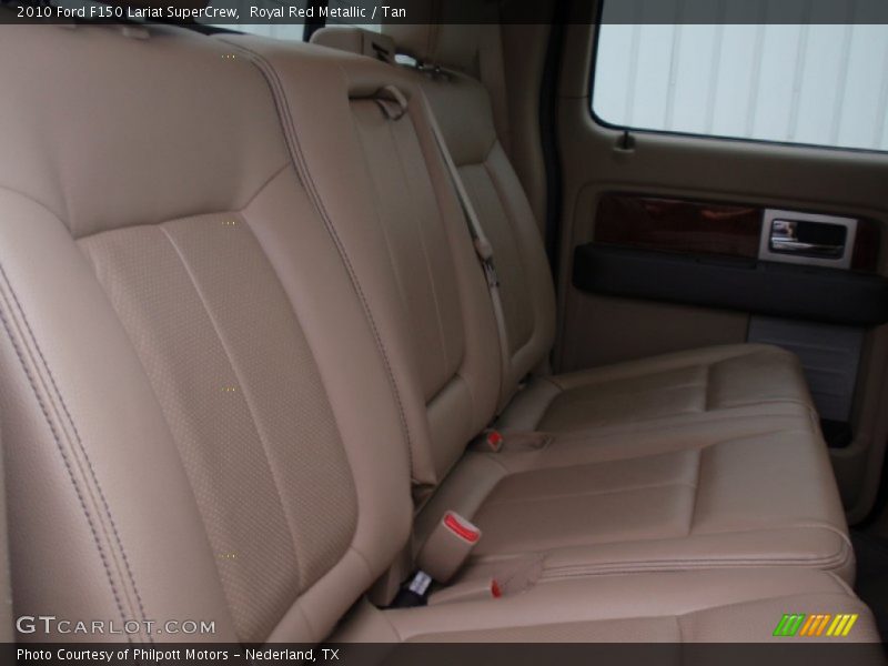 Royal Red Metallic / Tan 2010 Ford F150 Lariat SuperCrew