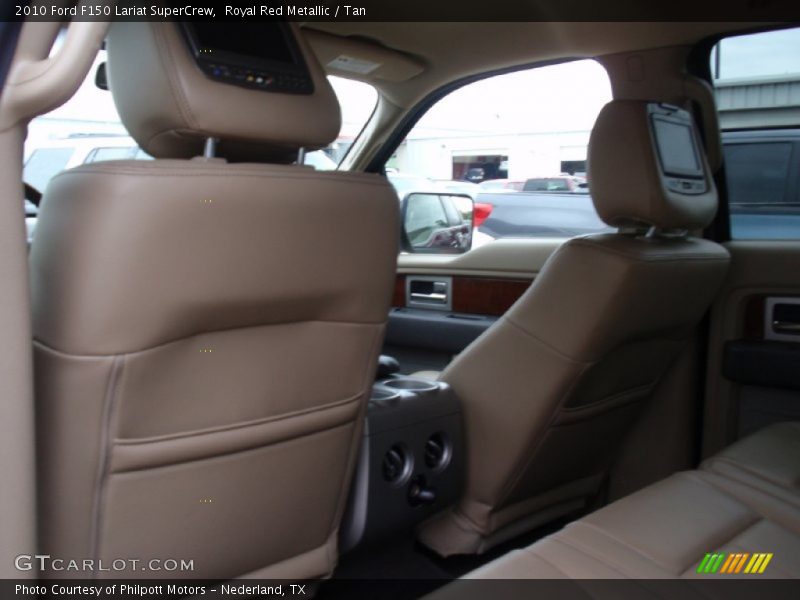 Royal Red Metallic / Tan 2010 Ford F150 Lariat SuperCrew