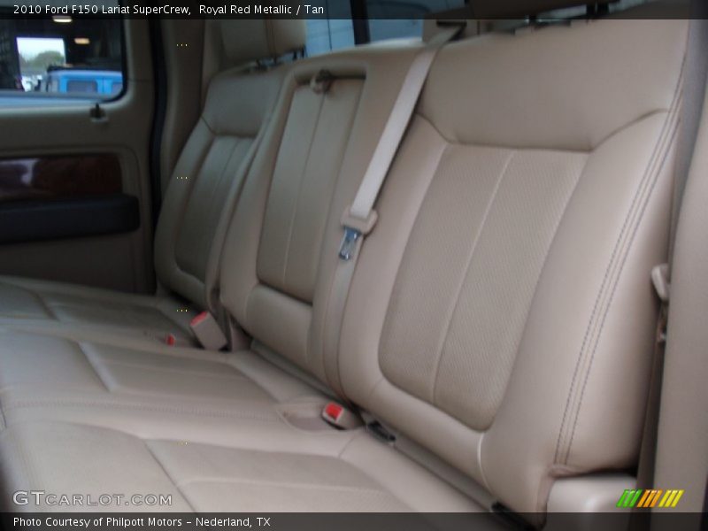 Royal Red Metallic / Tan 2010 Ford F150 Lariat SuperCrew