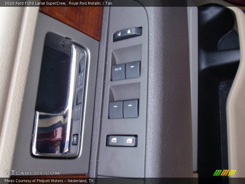Royal Red Metallic / Tan 2010 Ford F150 Lariat SuperCrew