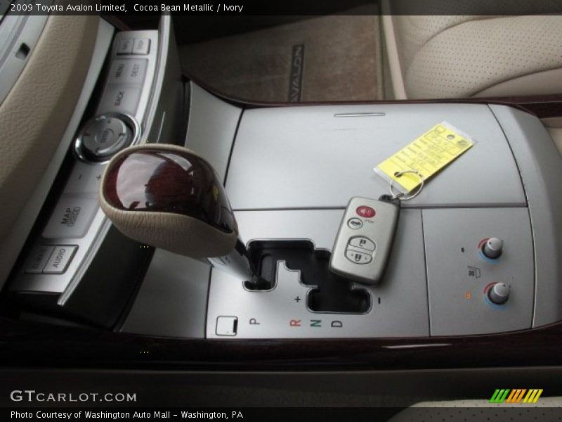 Cocoa Bean Metallic / Ivory 2009 Toyota Avalon Limited