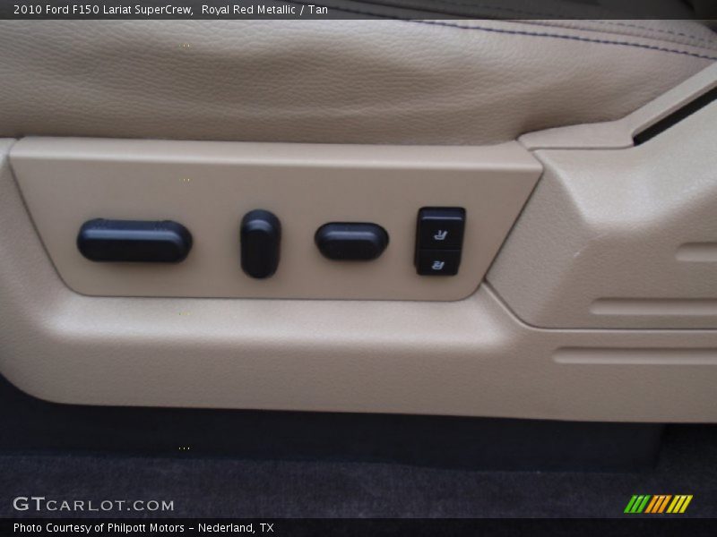 Royal Red Metallic / Tan 2010 Ford F150 Lariat SuperCrew