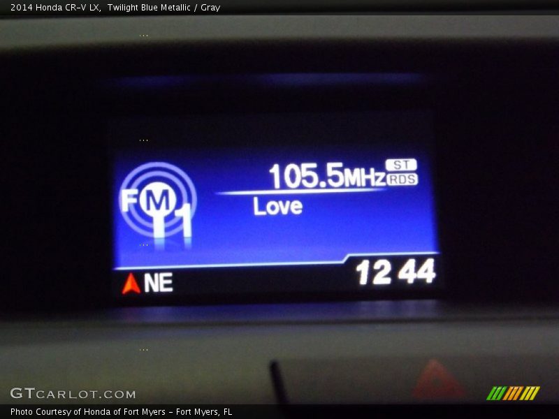 Twilight Blue Metallic / Gray 2014 Honda CR-V LX