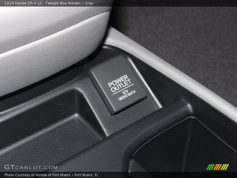 Twilight Blue Metallic / Gray 2014 Honda CR-V LX