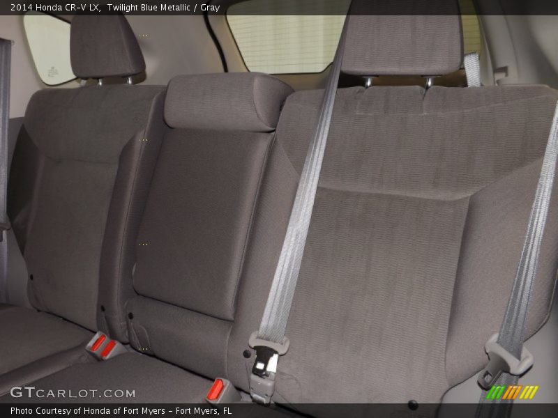 Twilight Blue Metallic / Gray 2014 Honda CR-V LX