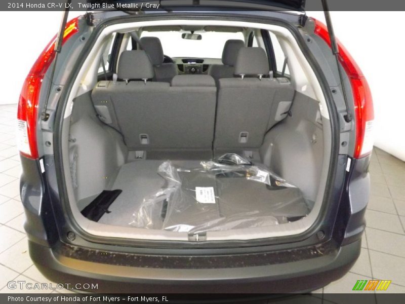 Twilight Blue Metallic / Gray 2014 Honda CR-V LX