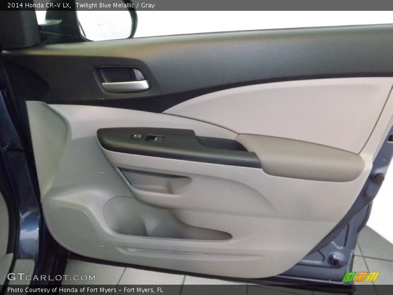 Twilight Blue Metallic / Gray 2014 Honda CR-V LX