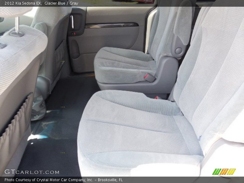 Glacier Blue / Gray 2012 Kia Sedona EX