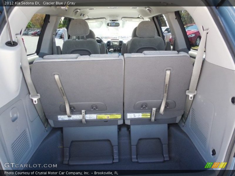 Glacier Blue / Gray 2012 Kia Sedona EX