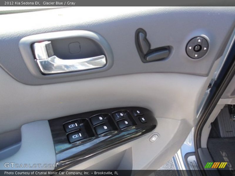 Glacier Blue / Gray 2012 Kia Sedona EX